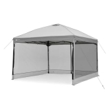 Instant Canopy with Mesh Curtain 11 FT x 11 FT