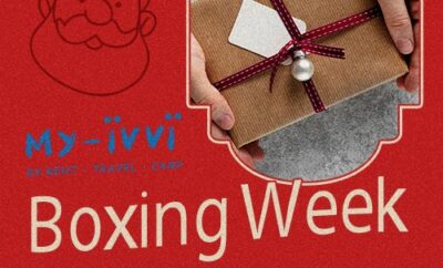 Boxing Week at MY – IVVI Travel Shop!