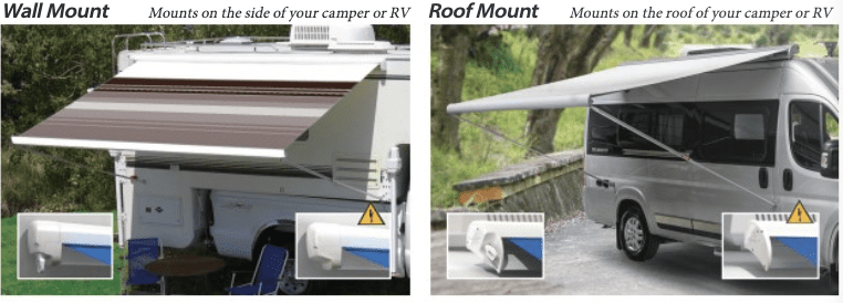 RV awning replacement